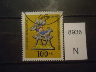Фото марки Германия ФРГ 1969г
