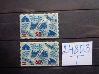 Фото марки Французское Джибути 1945г **