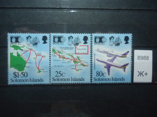 Фото марки Соломоновы острова 1992г **