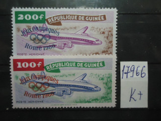 Фото марки Гвинея 1966г (3,2€) **