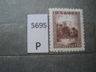 Фото марки Латвия *