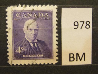 Фото марки Канада 1955г