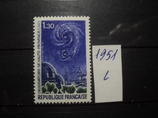 Фото марки Франция 1970г *