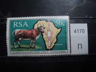 Фото марки Южная Африка 1990г **