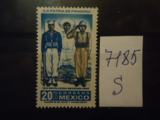 Фото марки Мексика 1960г *