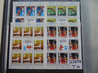 Фото марки Югославия серия малых листов 1988г **