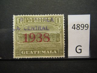 Фото марки Гватемала 1938г