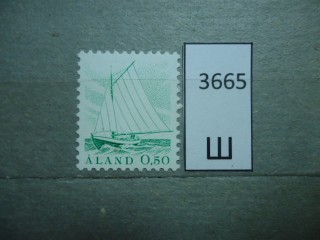 Фото марки Аландские острова 1984г **