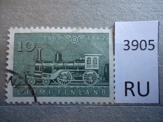 Фото марки Финляндия. 1962г