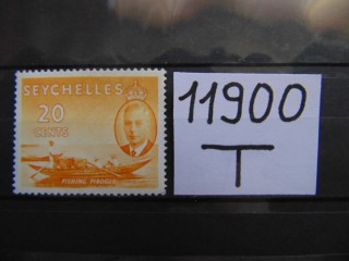 Фото марки Британские Сейшелы 1952г **