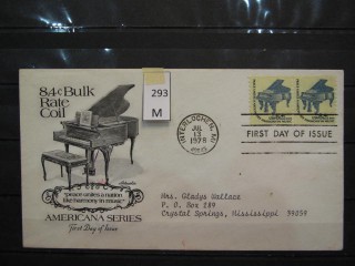 Фото марки США 1978г FDC (первый день гашения)
