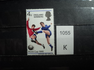 Фото марки Великобритания 1966г **