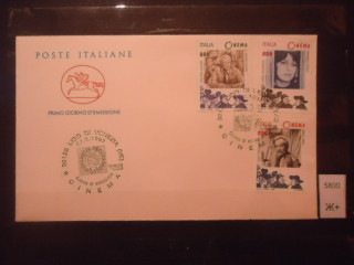 Фото марки Италия 1997г конверт