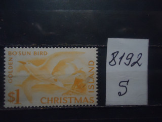 Фото марки Остров Рождества 1963г **