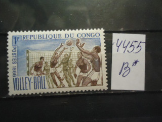 Фото марки Франц. Конго 1966г **