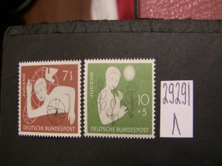 Фото марки Германия ФРГ 1956г серия **