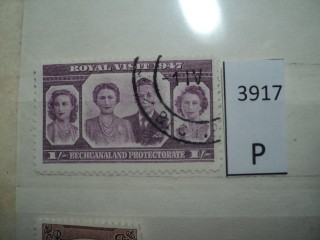 Фото марки Брит. Бечуанленд 1947г