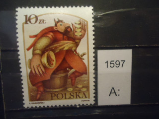 Фото марки Польша 1986г **