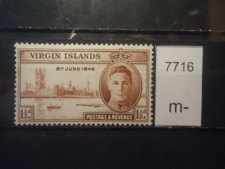 Фото марки Брит. Виргинские острова 1946г *