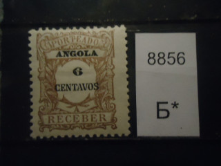 Фото марки Порт. Ангола 1921г надпечатка *