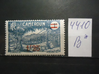 Фото марки Франц. Камерун 1941г надпечатка *