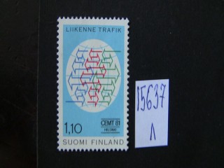 Фото марки Финляндия 1981г *