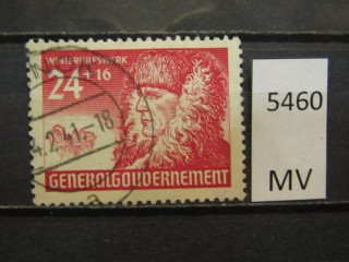 Фото марки Германская оккупация Польши 1940г