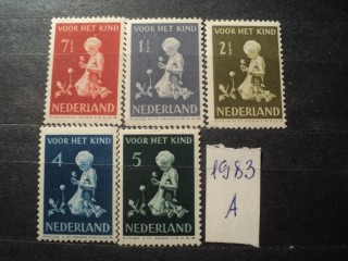 Фото марки Нидерланды 1940г *