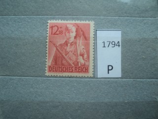 Фото марки Германия Рейх 1943г **