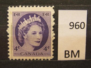 Фото марки Канада 1954г *