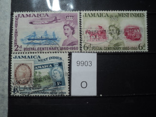 Фото марки Брит. Ямайка серия 1960г