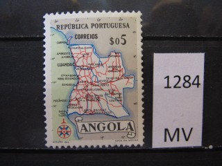 Фото марки Порт. Ангола 1955г *