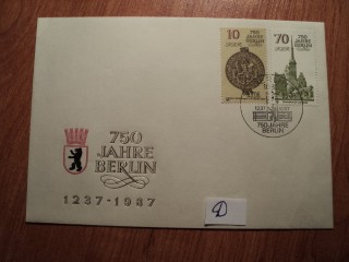 Фото марки Германия Берлин конверт