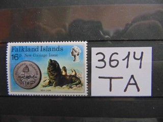Фото марки Британские Фолкленды 1975г **