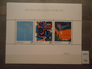 Фото марки Португалия блок 1990г (13 евро) **