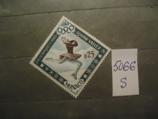 Фото марки Монако 1960г 1 м **