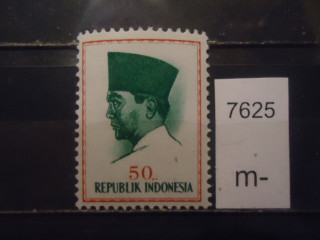 Фото марки Индонезия 1964г **