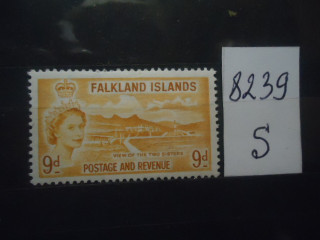 Фото марки Брит. Фолклендские острова 1955г (20€) *