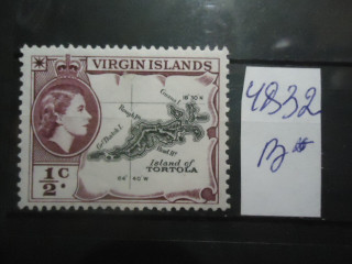 Фото марки Брит. Виргинские острова 1962г **