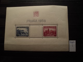 Фото марки Чехословакия блок *