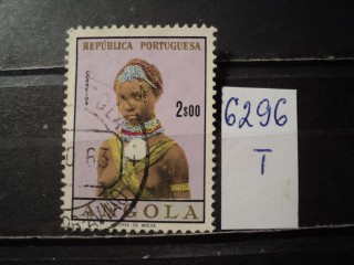 Фото марки Порт. Ангола 1961г