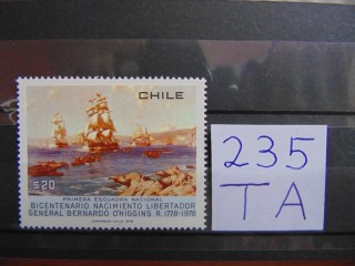 Фото марки Чили 1978г **
