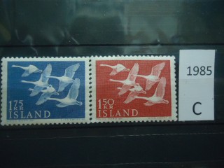 Фото марки Исландия 1956г серия **