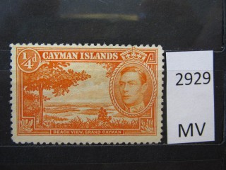 Фото марки Каймановы острова 1938г *