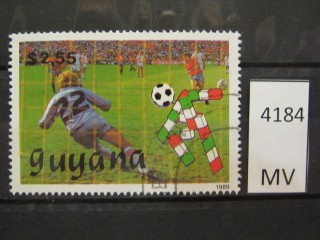Фото марки Гвиана 1989г