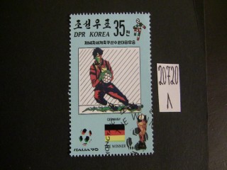 Фото марки Корея 1990г