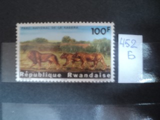 Фото марки Руанда 1965г **