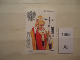Фото марки Польша 1991г **