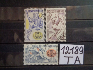 Фото марки Чехословакия серия 1964г