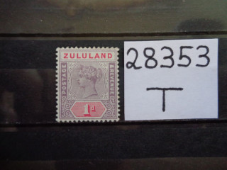 Фото марки Британский Зулуленд 1894г *